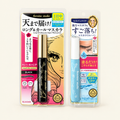 Heroine Make Lash Duo — all included products together on a warm ivory background