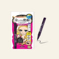 Heroine Make Smooth Liquid Eyeliner Super Keep (01 Jet Black) on a warm ivory background